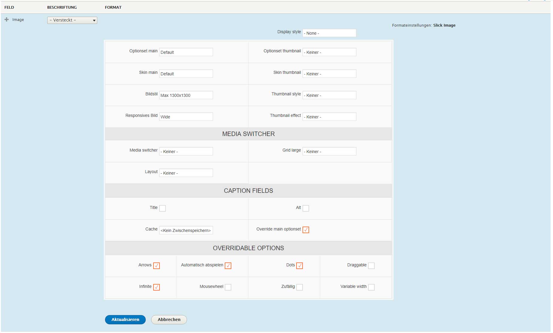 Slick Drupal